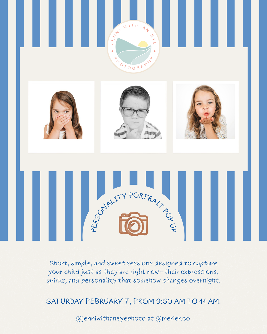 Jenni with an Eye Photography | February Personality Portraits