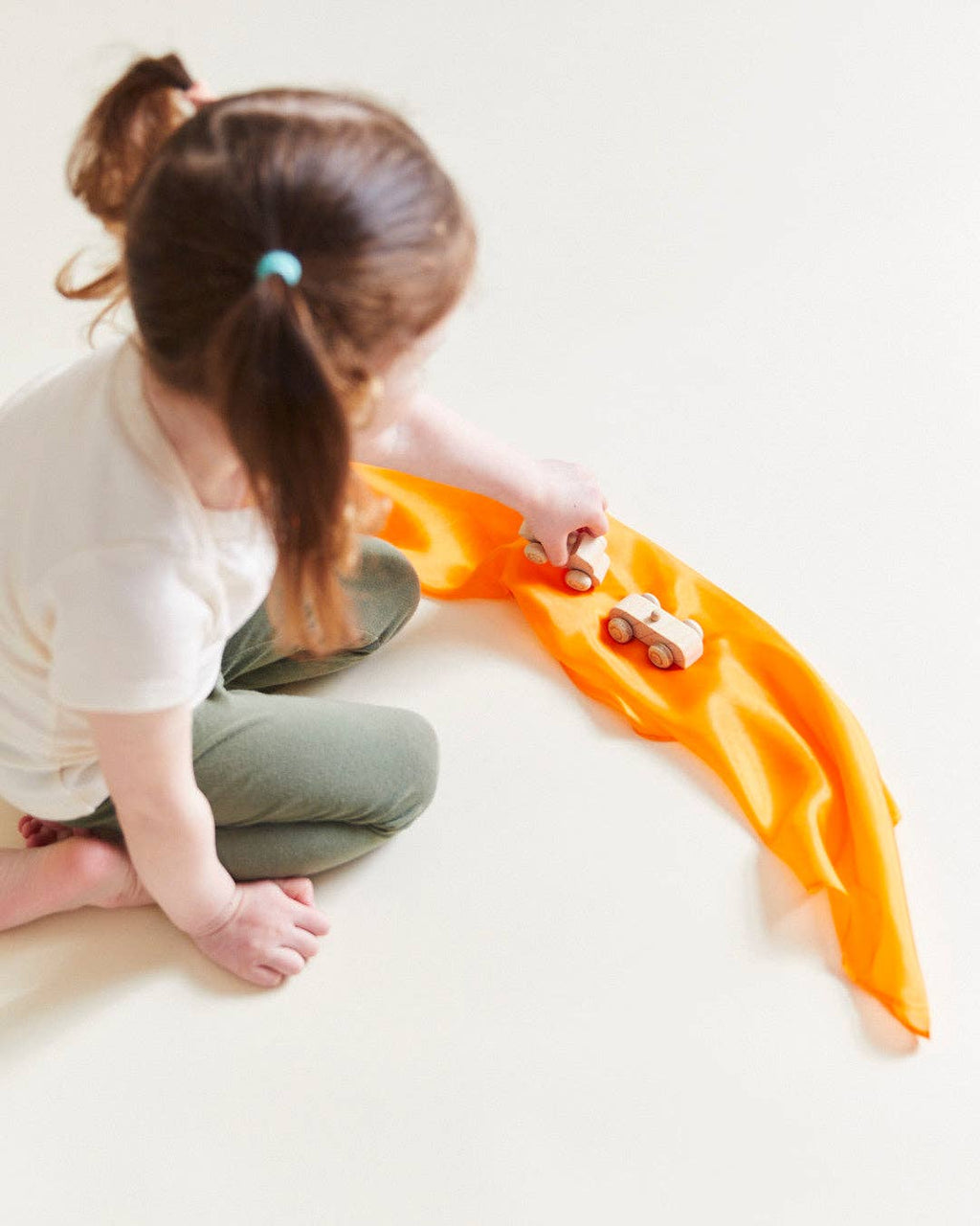 Mini Playsilks - Pretend Play 100% Natural Silk Waldorf Toys: Lavender