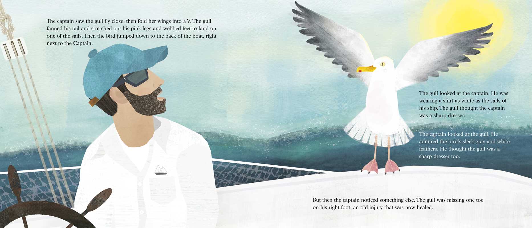 Seagull and the Sea Captain by Sy Montgomery