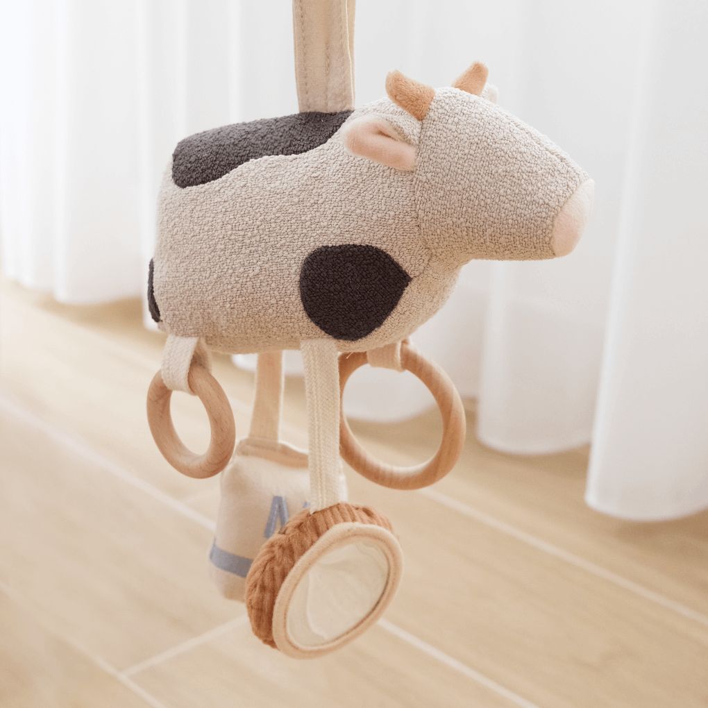 Moo Moo Cow Mobile Rattle