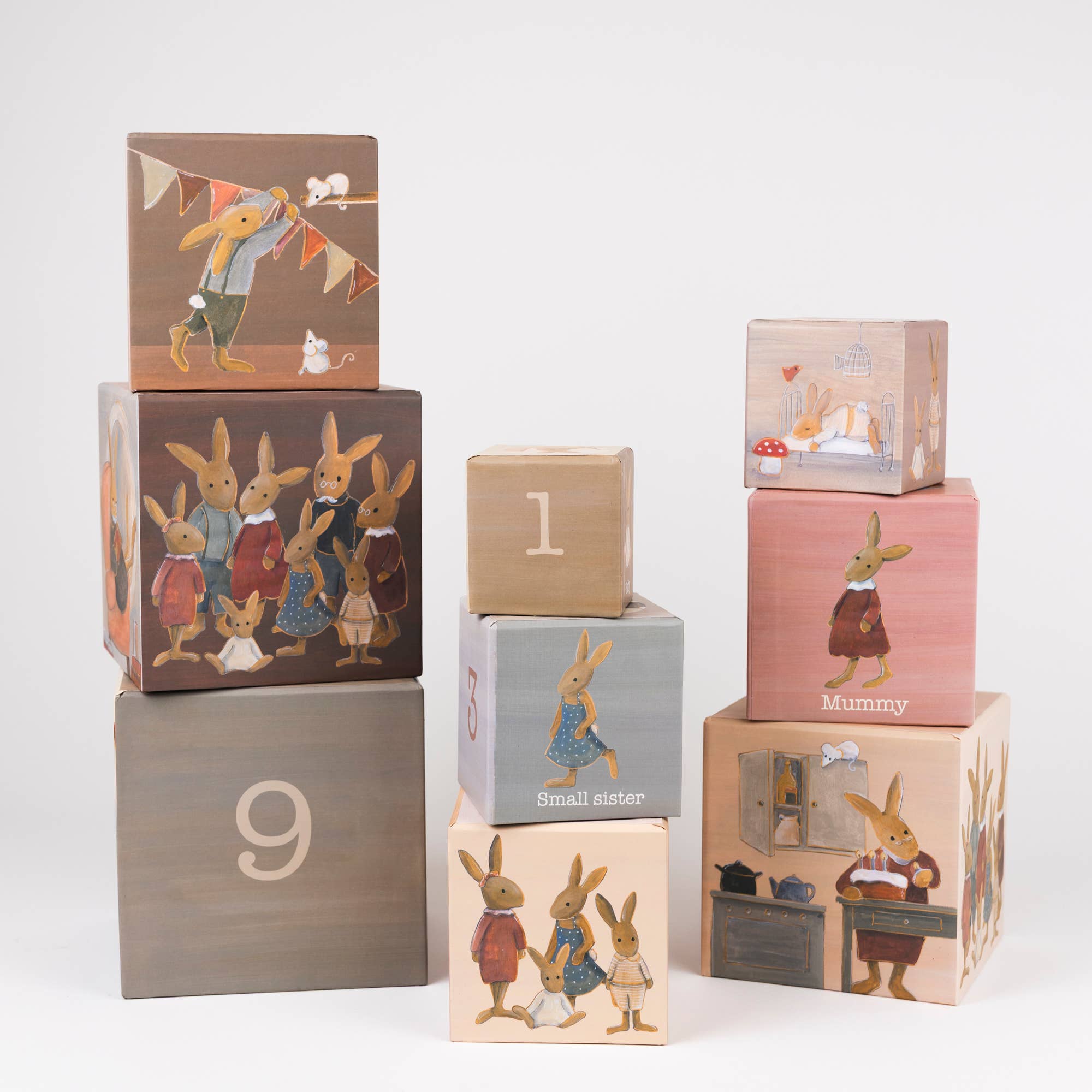 Pyramid 1.2.3. Rabbit Family