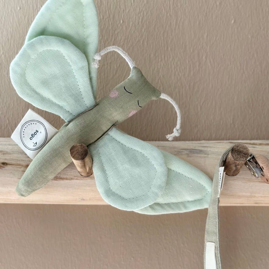 Butterfly Activity Baby Toy - Aloe Vera
