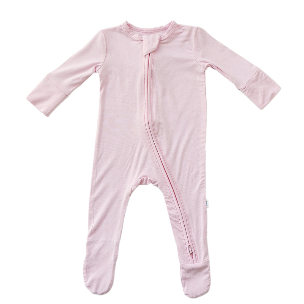 Zip Footie | Nantucket Rose