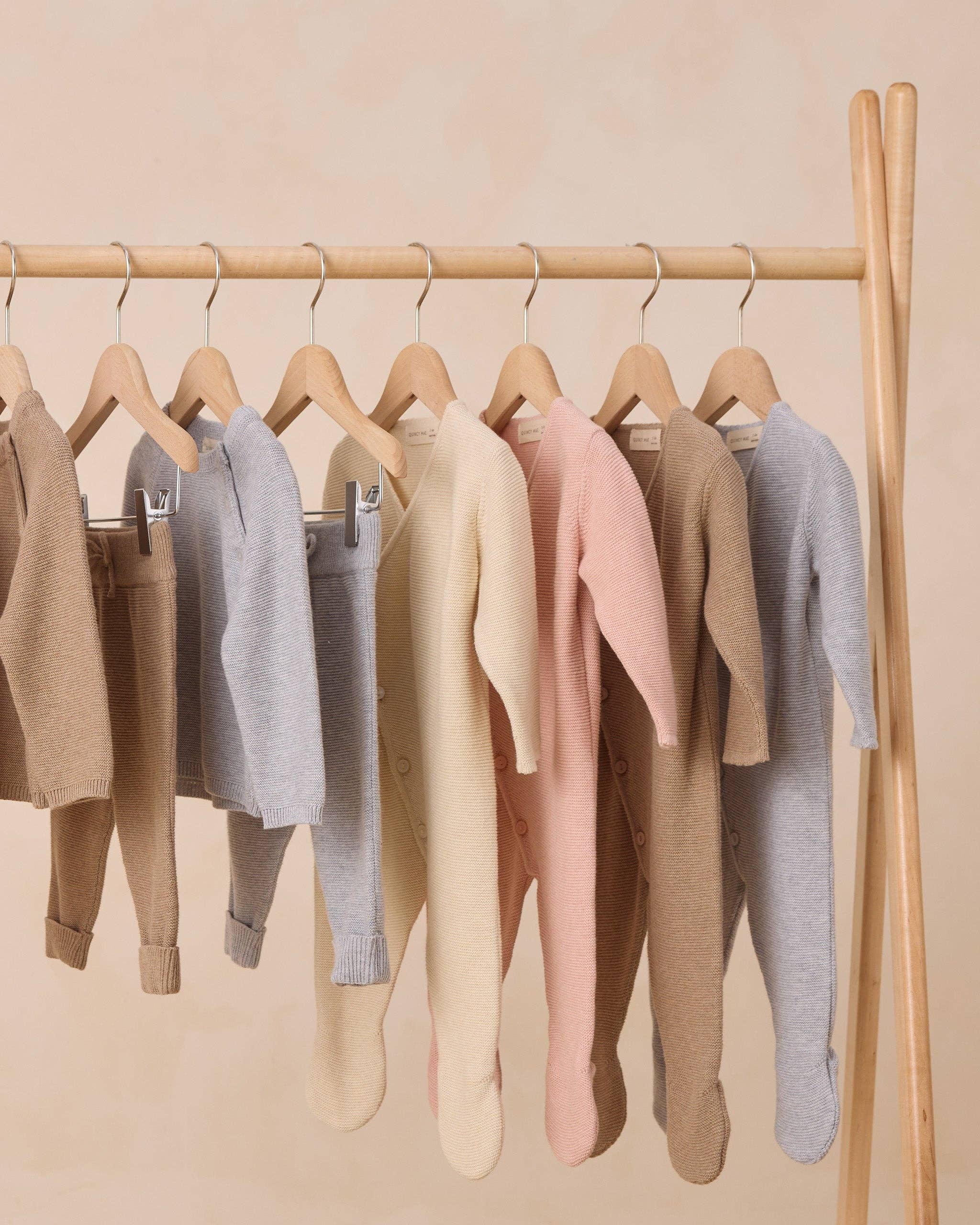 Knit Pant | Heathered Dusty Blue