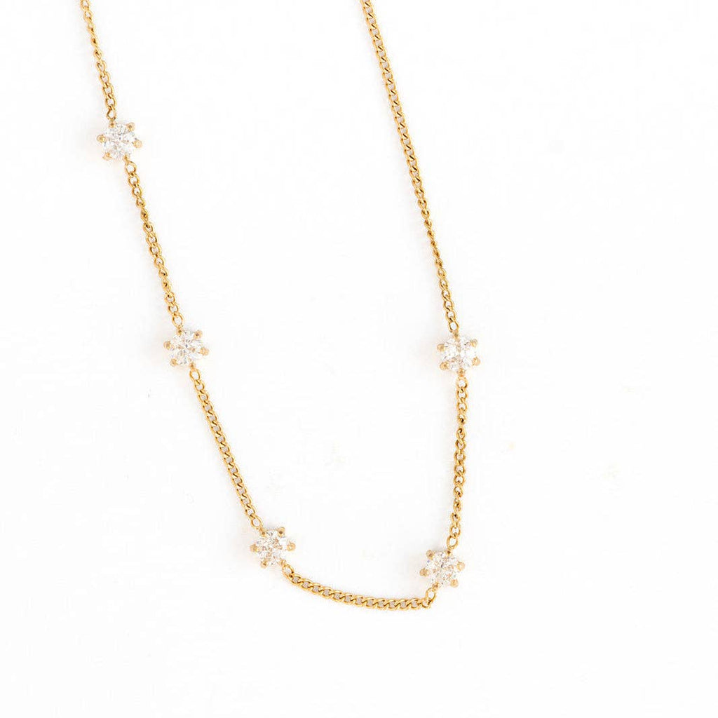 Diamond Repeat Necklace