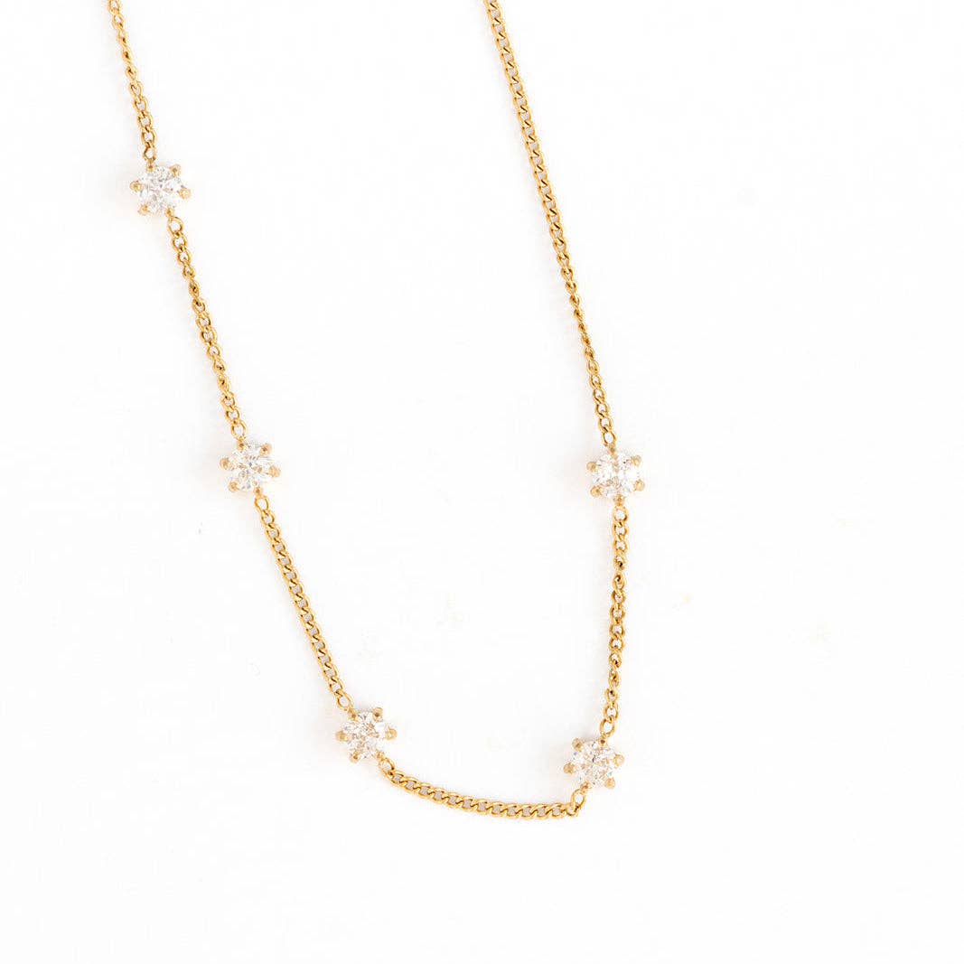 Diamond Repeat Necklace