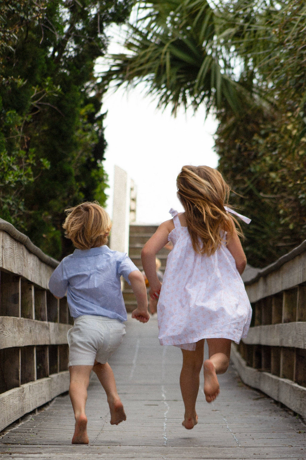 Smocked Dress in Tulip