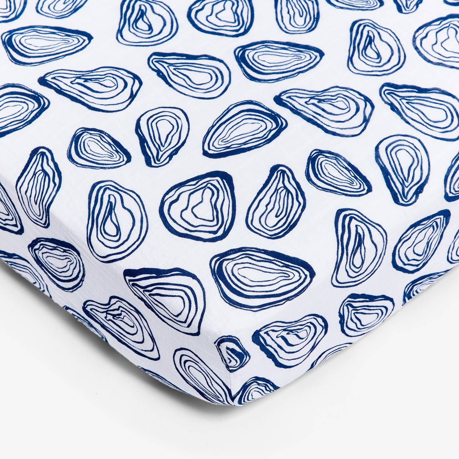Crib Sheet - Oyster | Denim