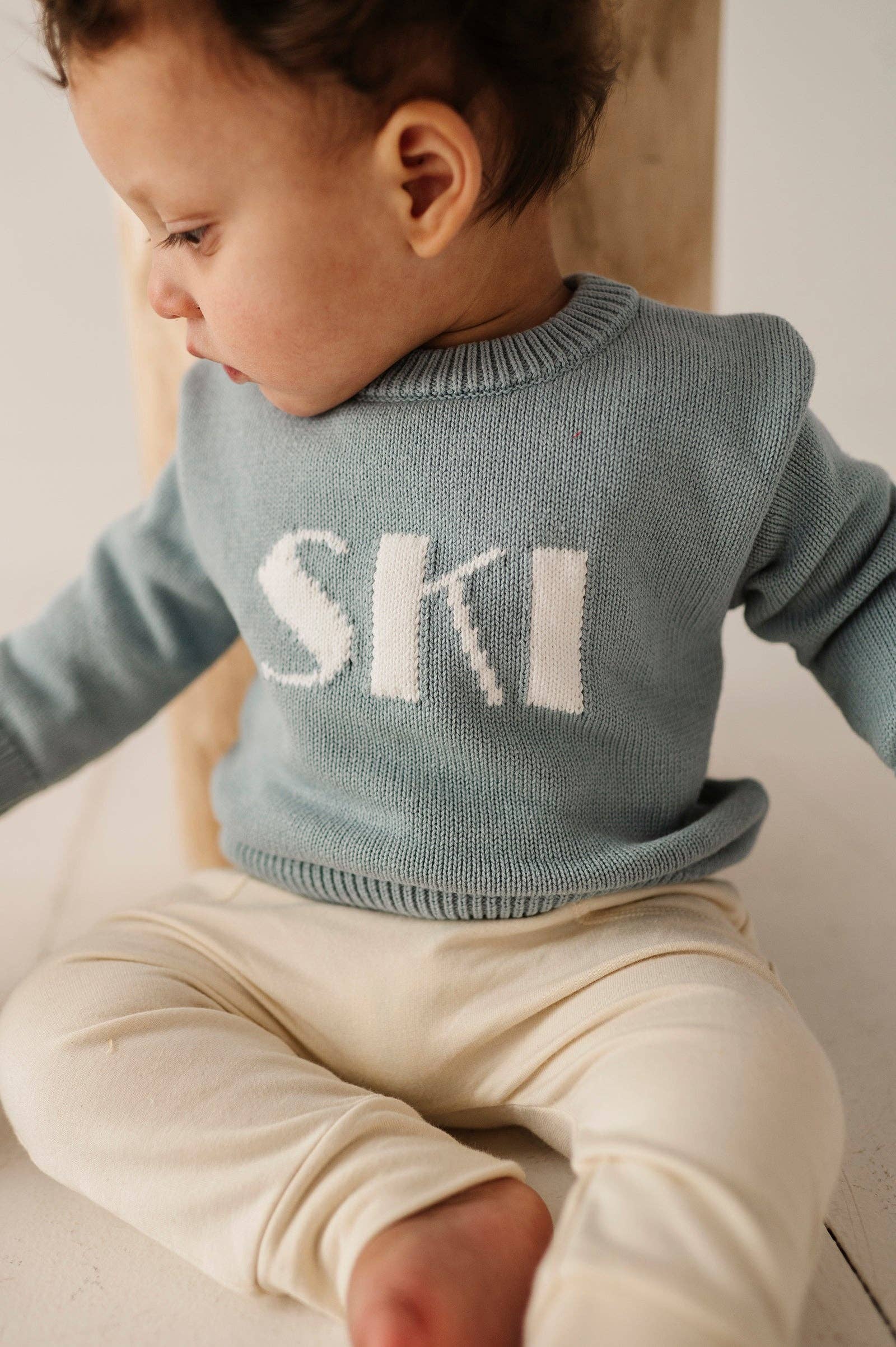Knit Sweater - Ski