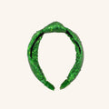 Knot Headband - Sequin | Green