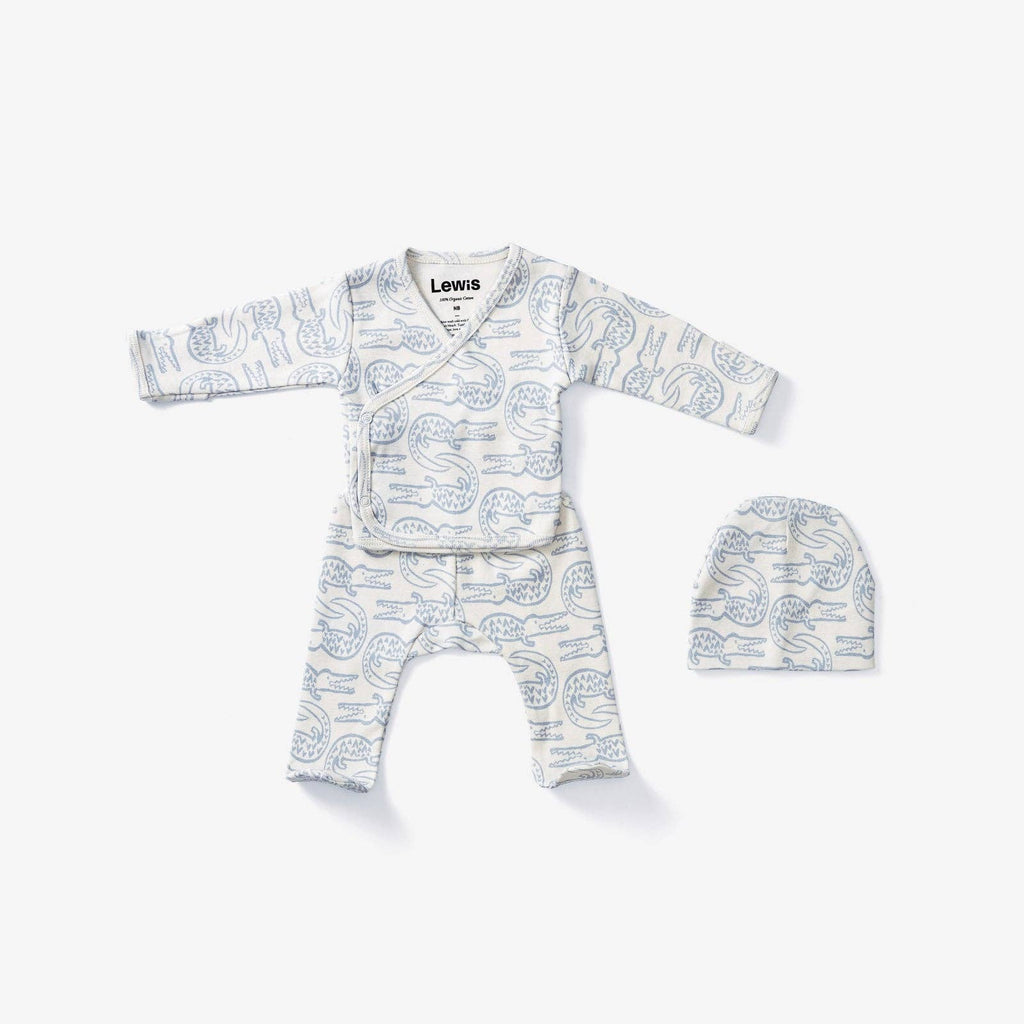 Take Me Home Outfit - Alligator | Bay Blue
