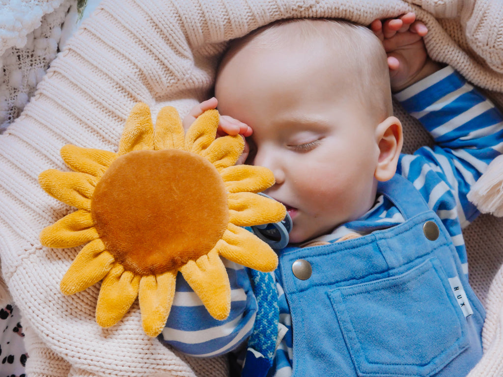 Scrunchie Sunflower with Crinkle