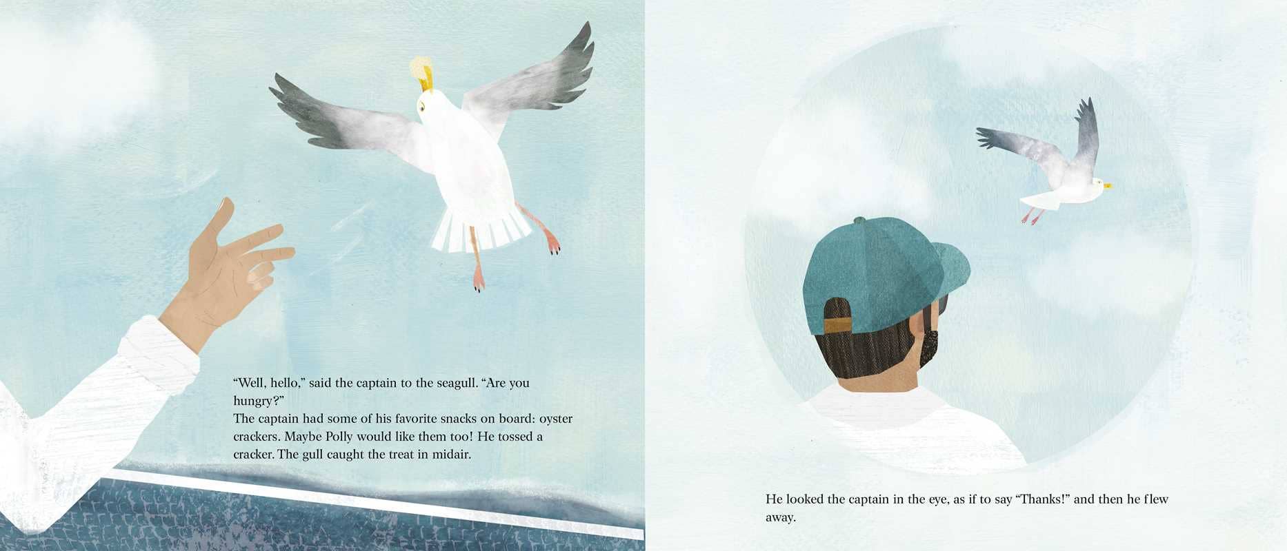 Seagull and the Sea Captain by Sy Montgomery