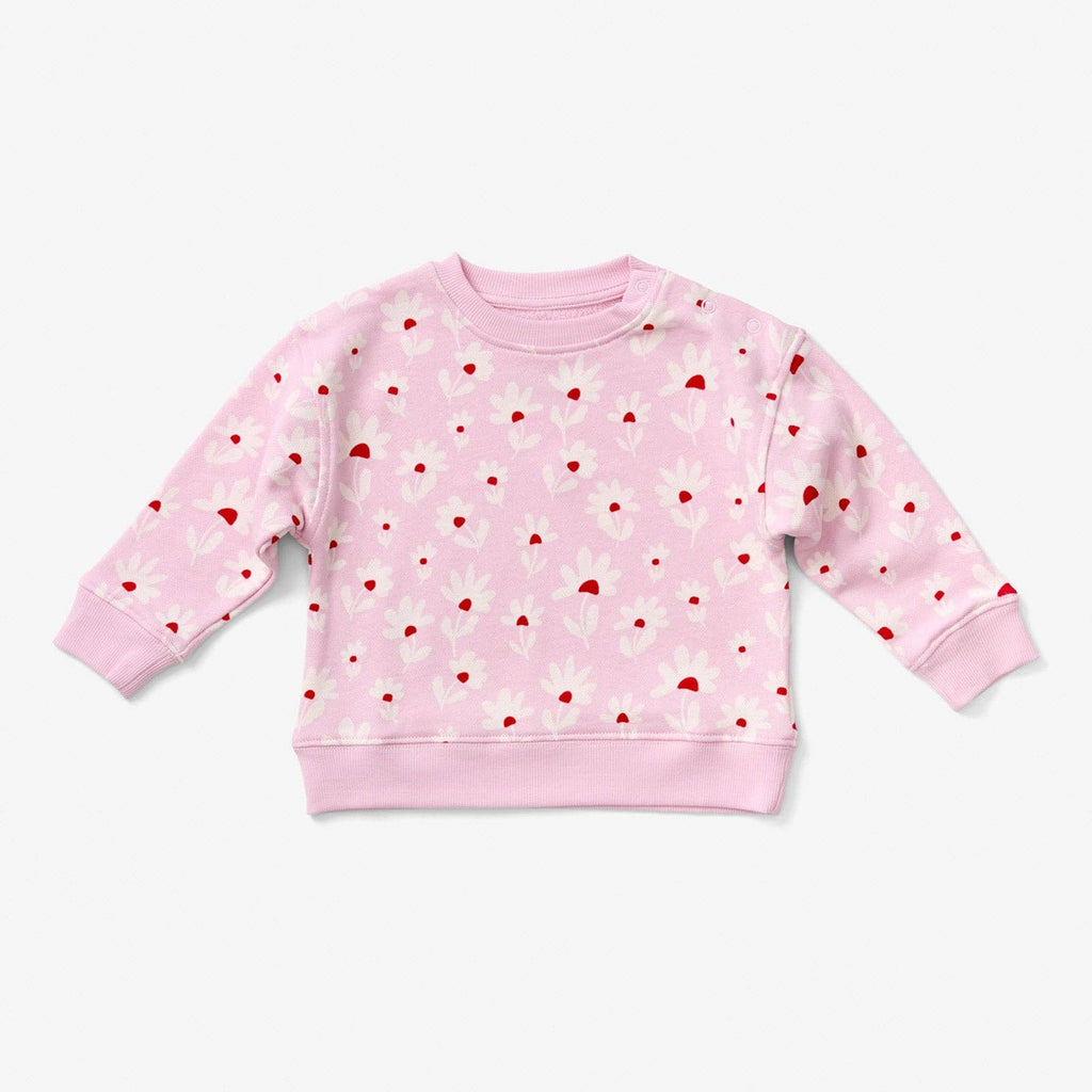Baby Sweatshirt - Flower Field | Peony