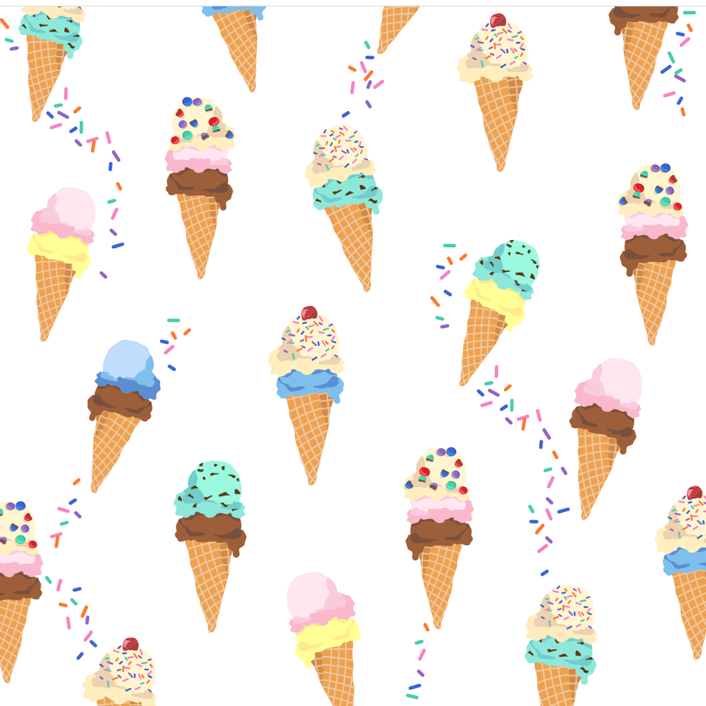 Cape Cod Ice Cream Zippered Romper