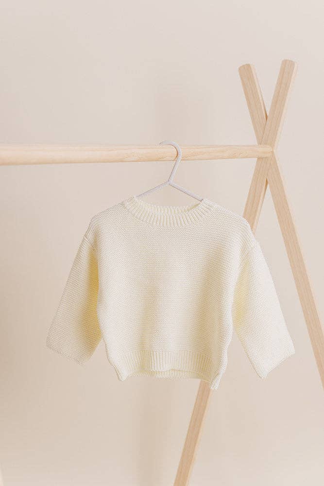 Cream Knit Sweater