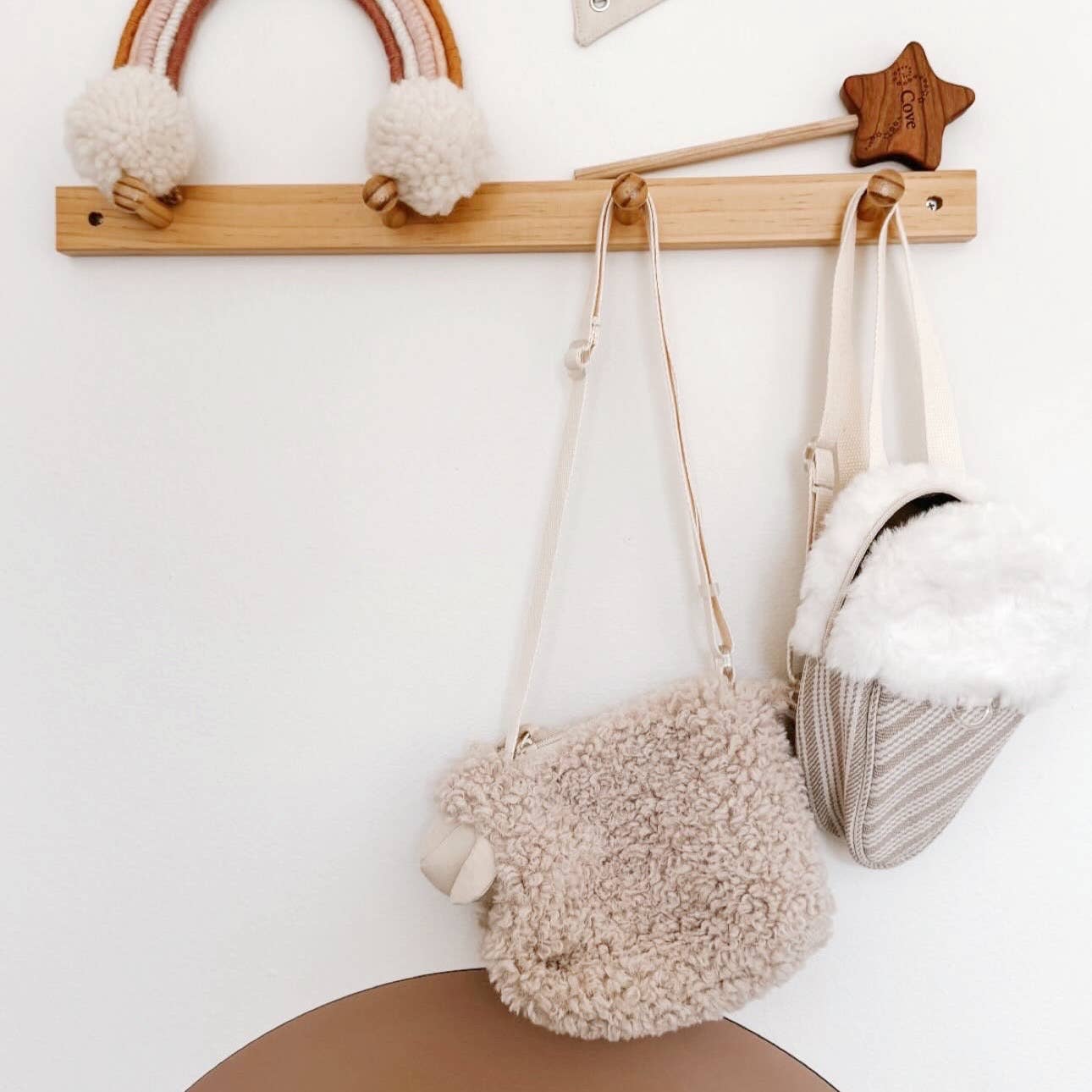 Baa Baa Sheep Sling Bag | Cream