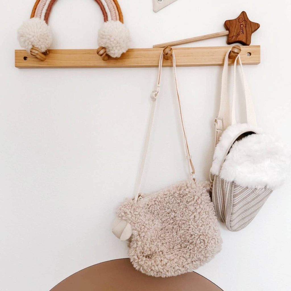 Baa Baa Sheep Sling Bag | Taupe