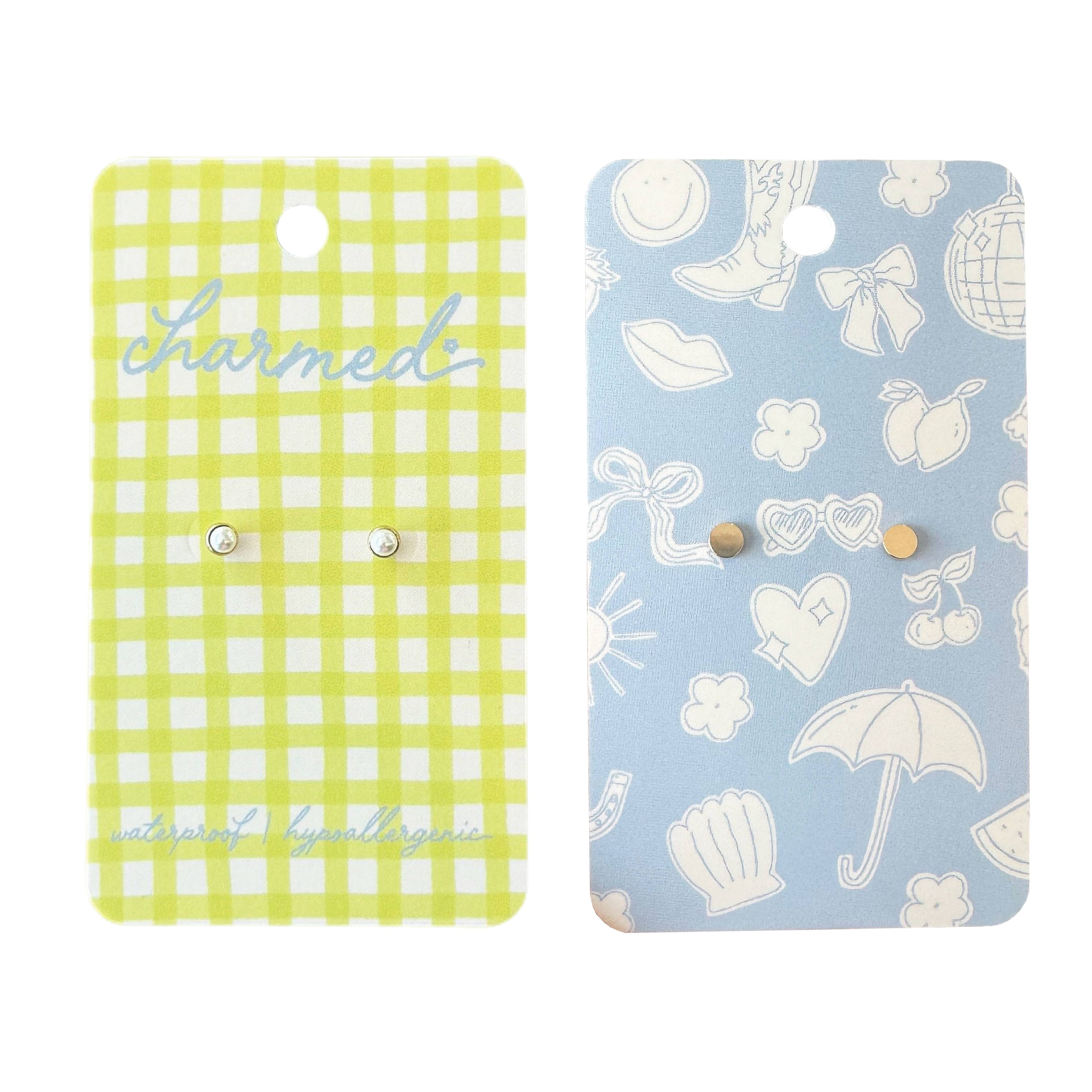 Pearls Earrings | Hypoallergenic & Screw-back