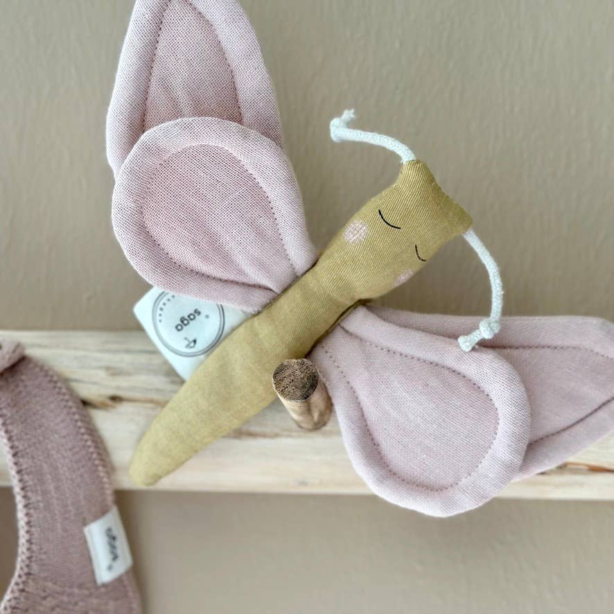 Butterfly Activity Baby Toy - Misty Rose