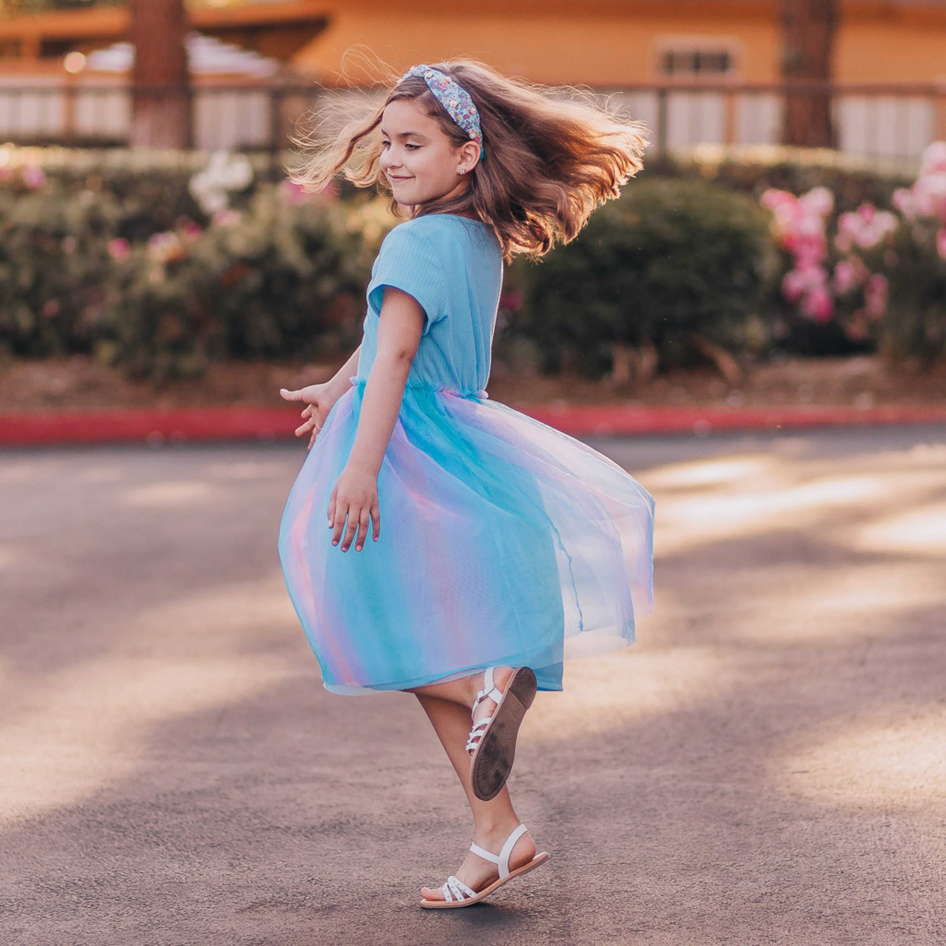 Knot Headband - Rhinestone Pearl | Floral