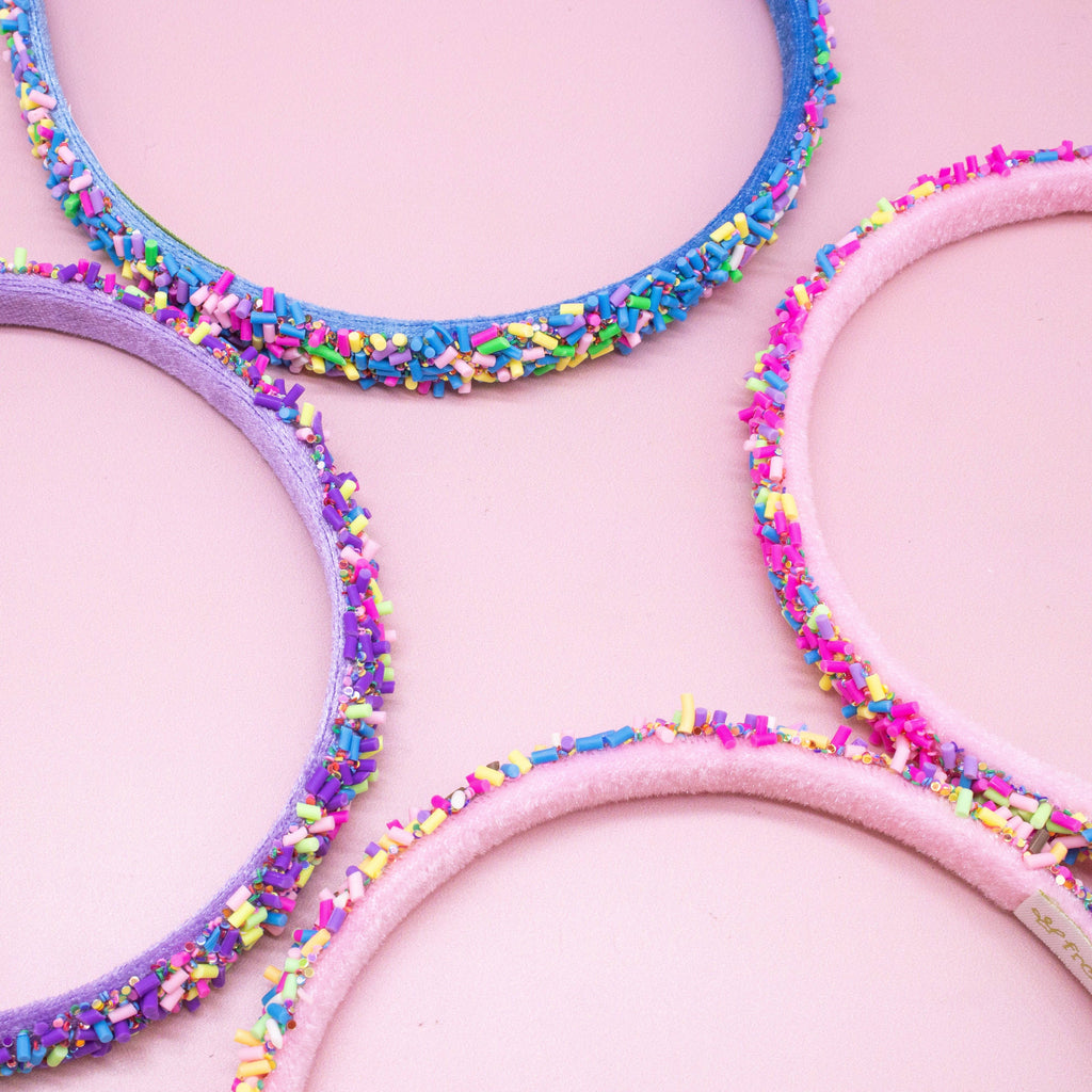 Thin Sprinkle Headband | Rainbow