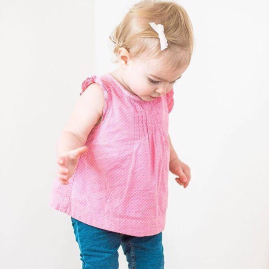 Teal Velvet Mini Bow