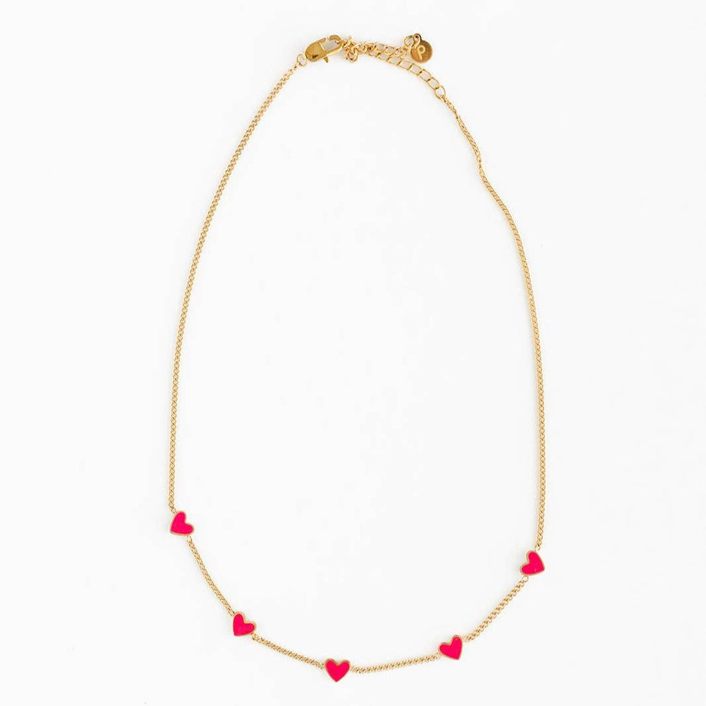 Neon Heart Necklace