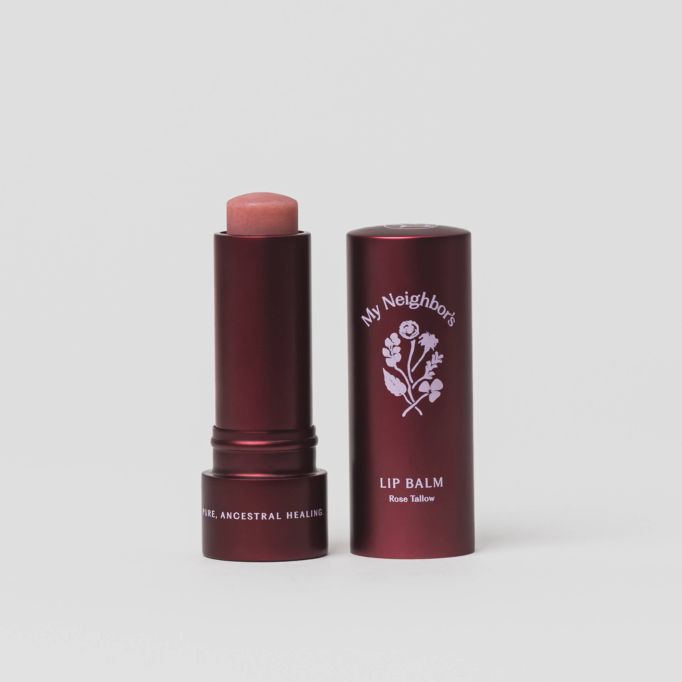 Rose Tallow Lip Balm (tinted)