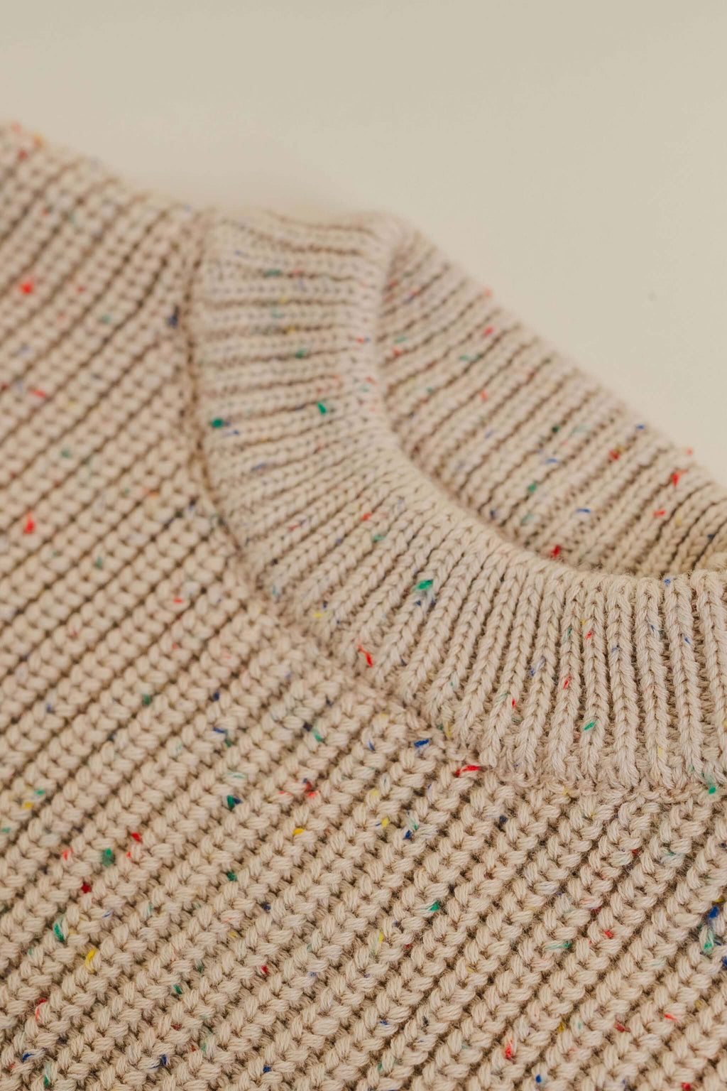 Sprinkle Knit Sweater - Hazelnut
