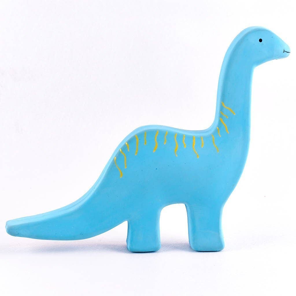 Baby Brachiosauras Natural Organic Rubber Toy