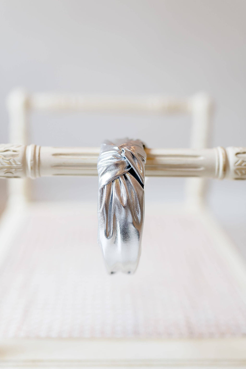 Lamé Knot Headband - Gold