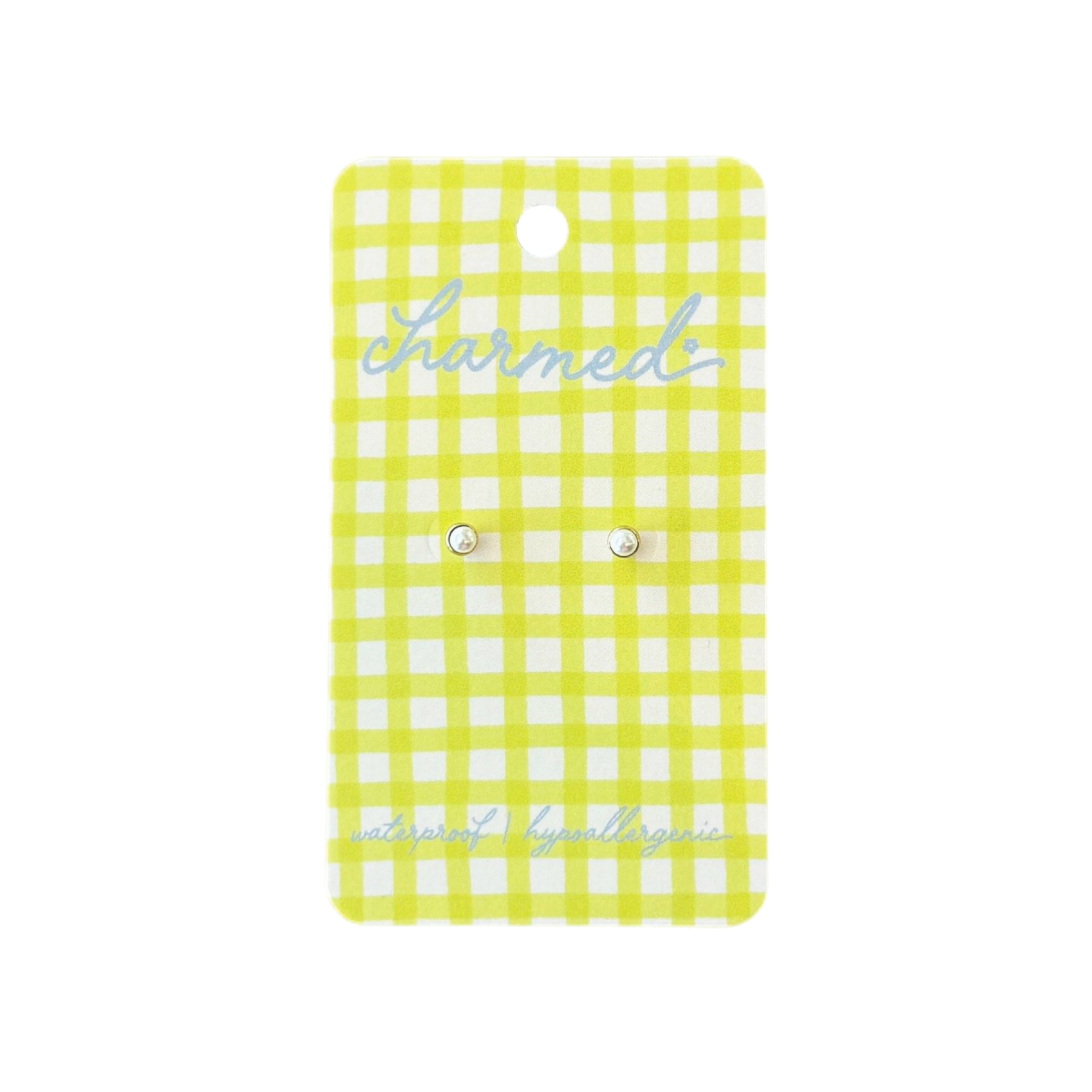 Pearls Earrings | Hypoallergenic & Screw-back