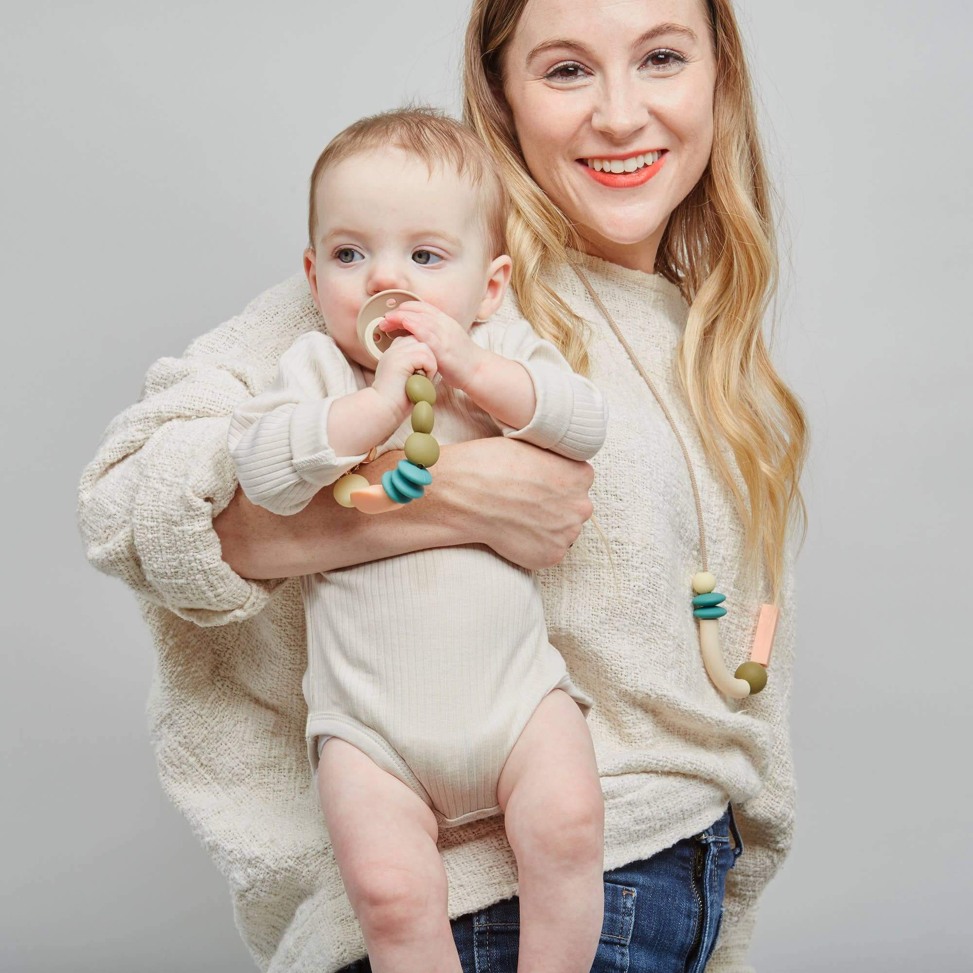 Dewdrop Pacifier Clip