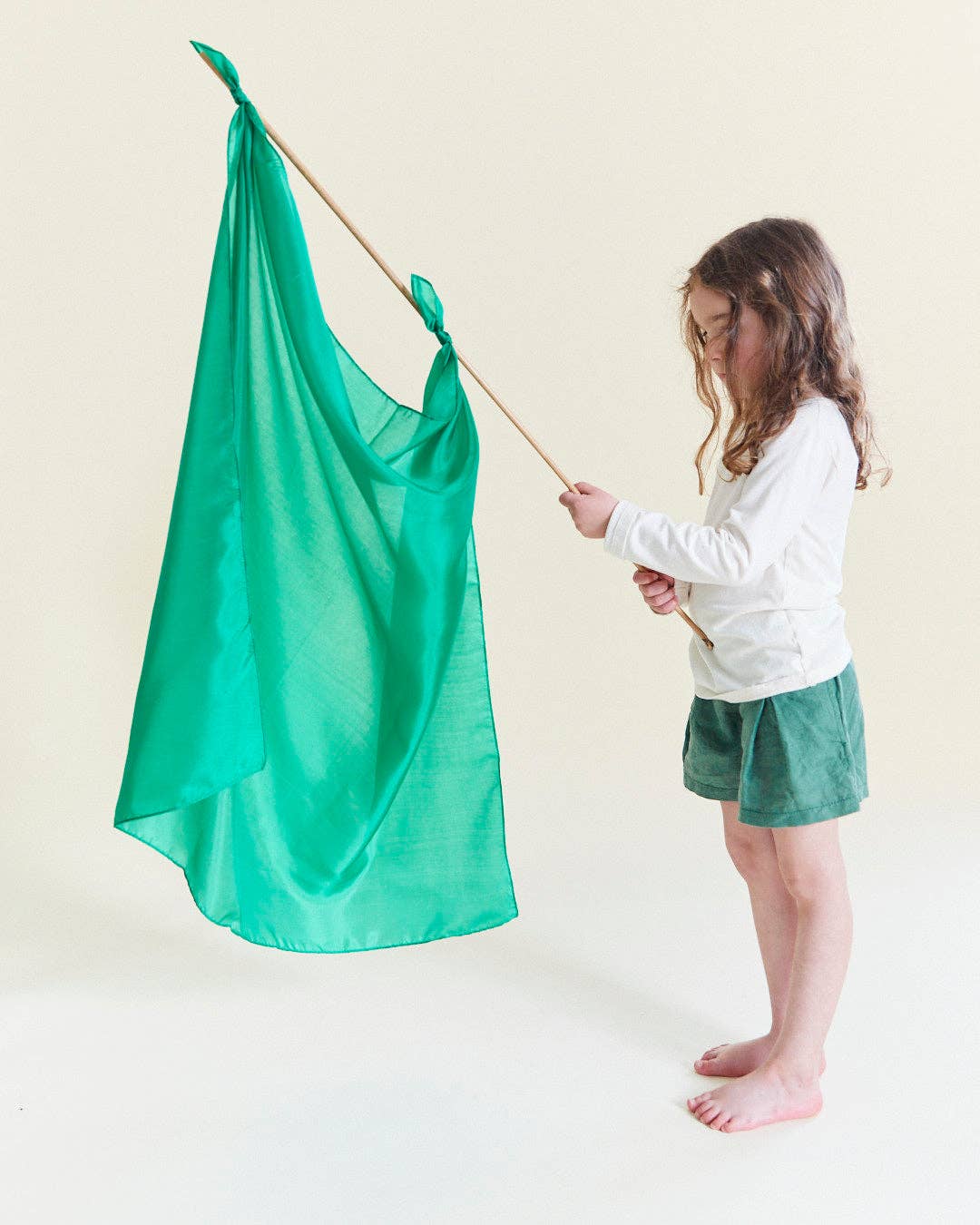 Playsilks - Open-Ended 100% Silk, Natural Waldorf Toys: Rose