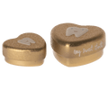 Tooth box, 2 pcs set - Gold