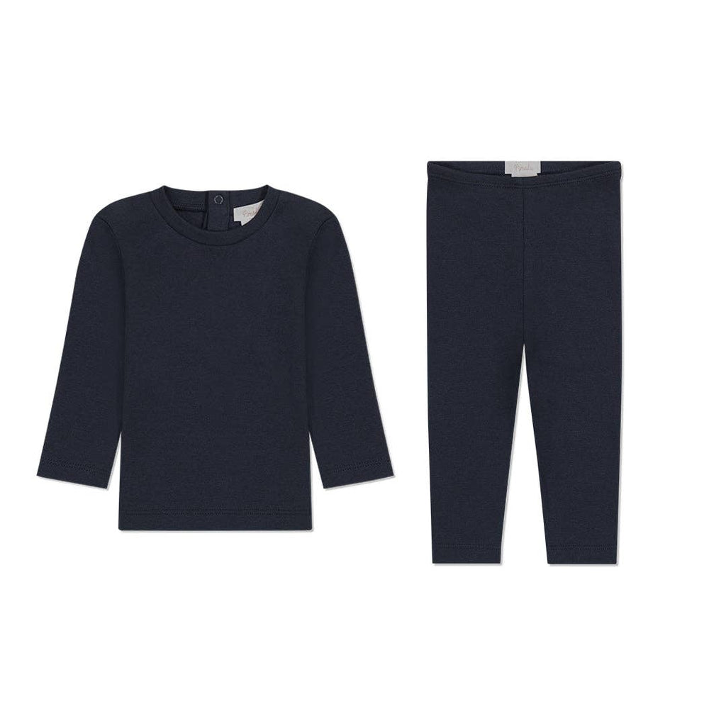 Pajamas Two Piece Set - Navy