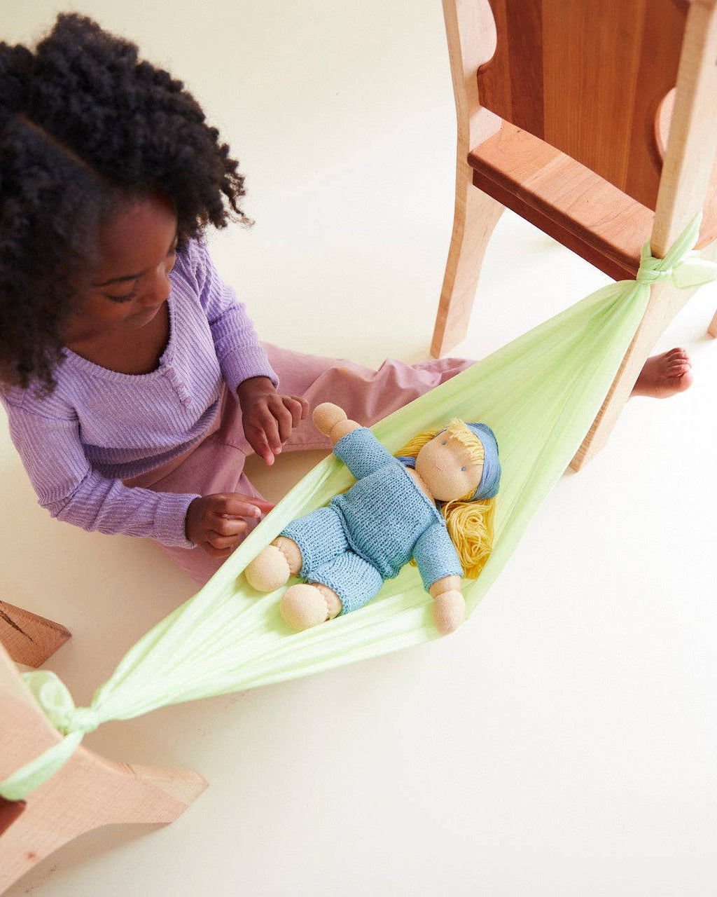 Playsilks - Open-Ended 100% Silk, Natural Waldorf Toys: Rose