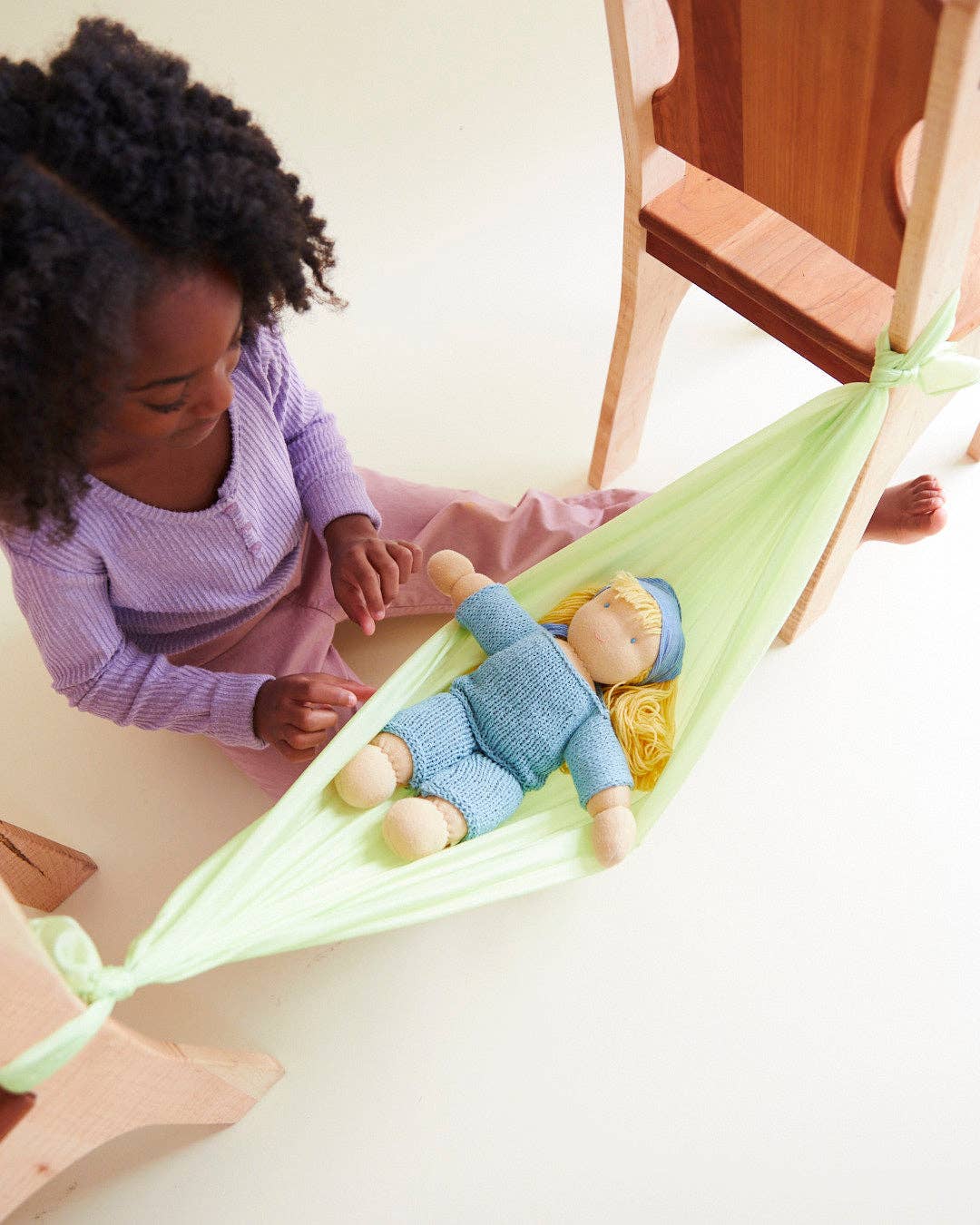 Playsilks - Open-Ended 100% Silk, Natural Waldorf Toys: Lavender