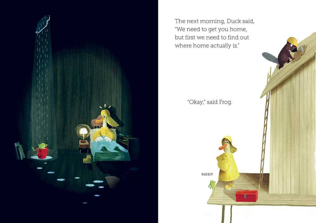 Duck Who Didn't Like Water by Steve Small