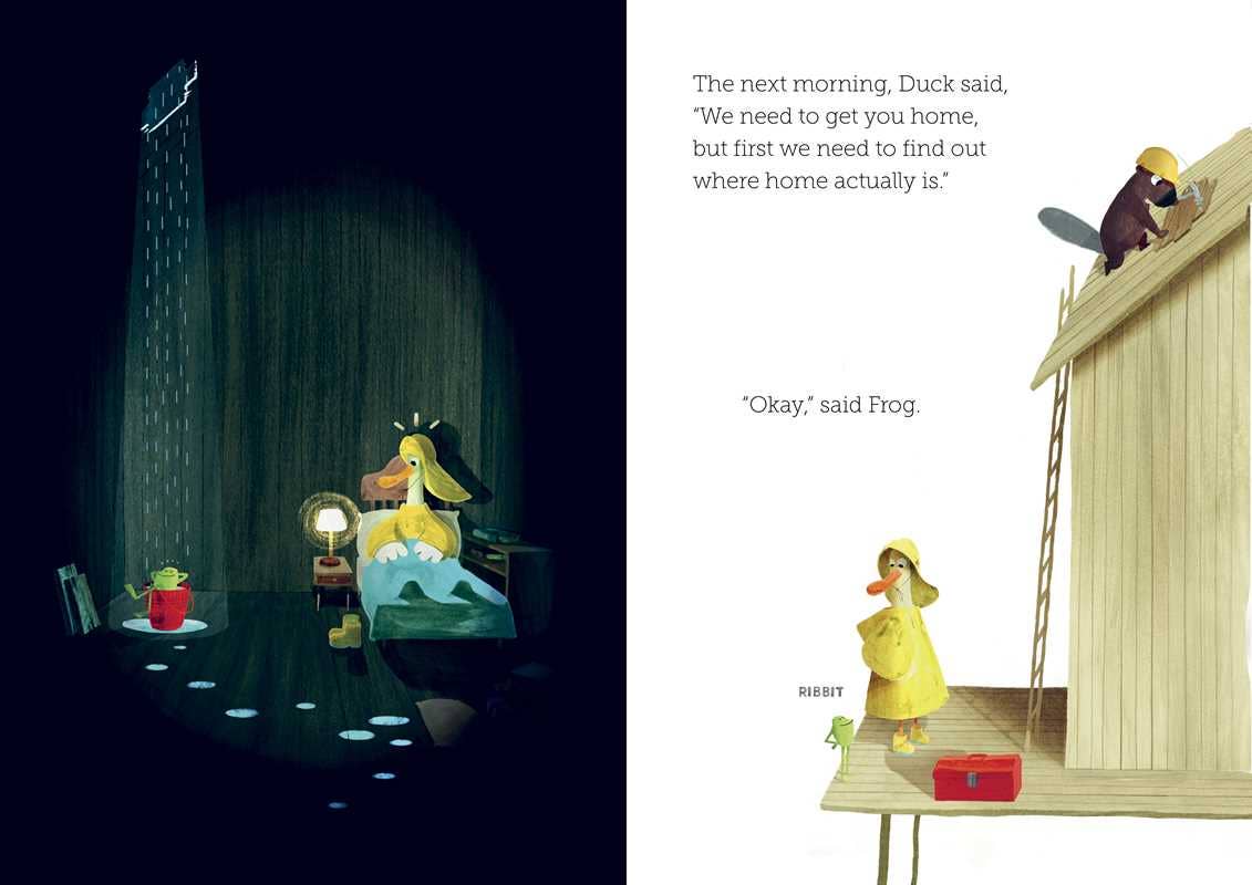 Duck Who Didn't Like Water by Steve Small