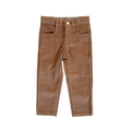 Corduroy Pants - Caramel Bronze