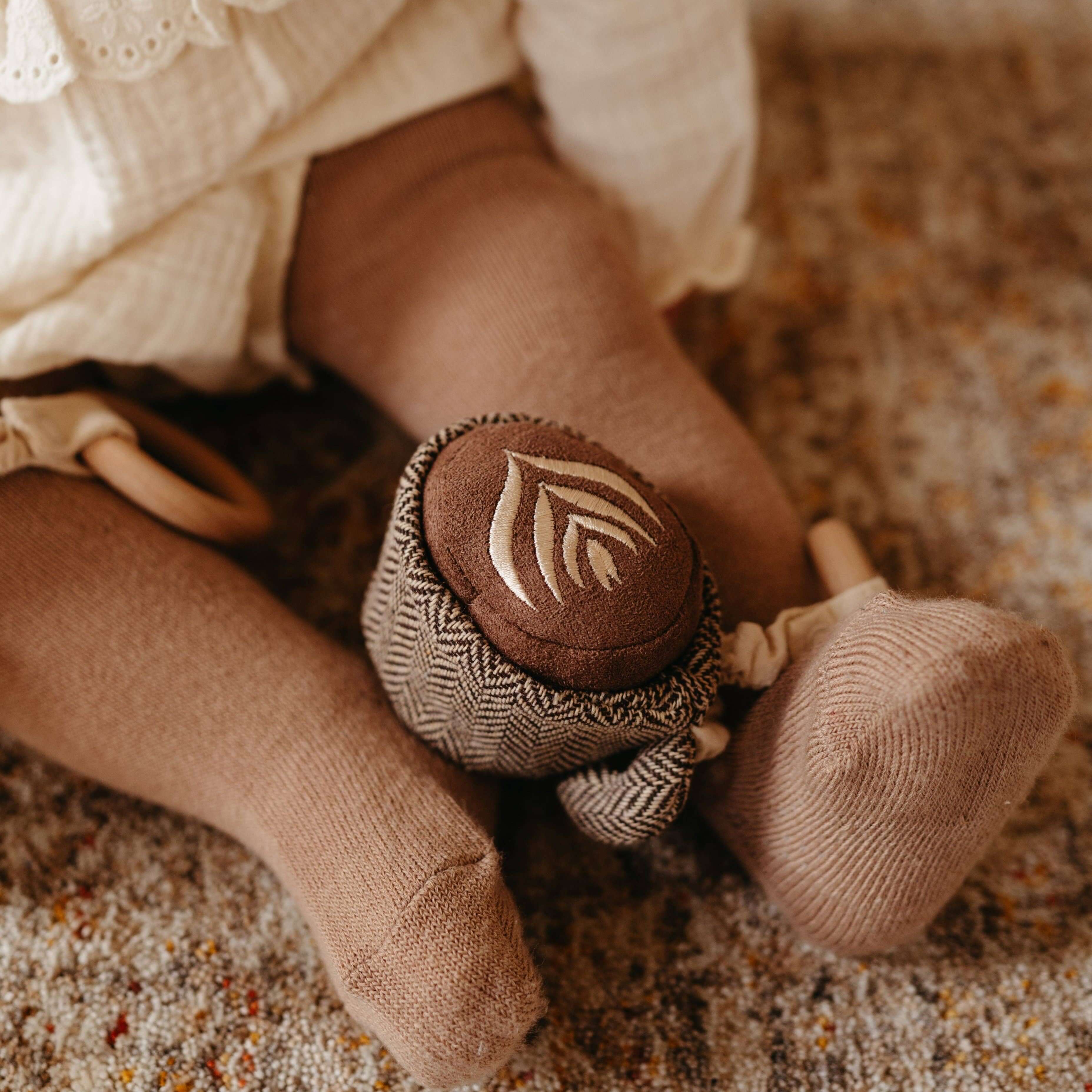 Latte Handheld Rattle