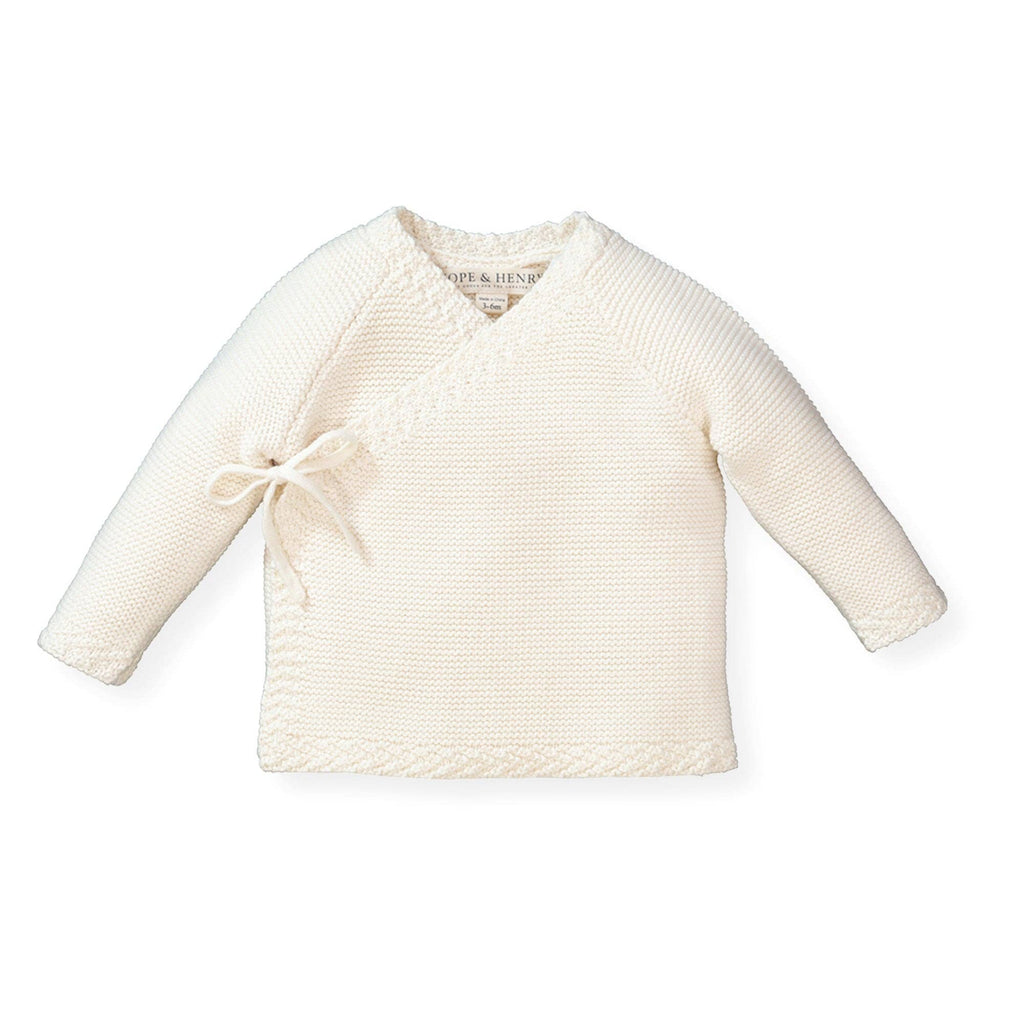 Kimono Sweater & Footed Legging Set - Ivory