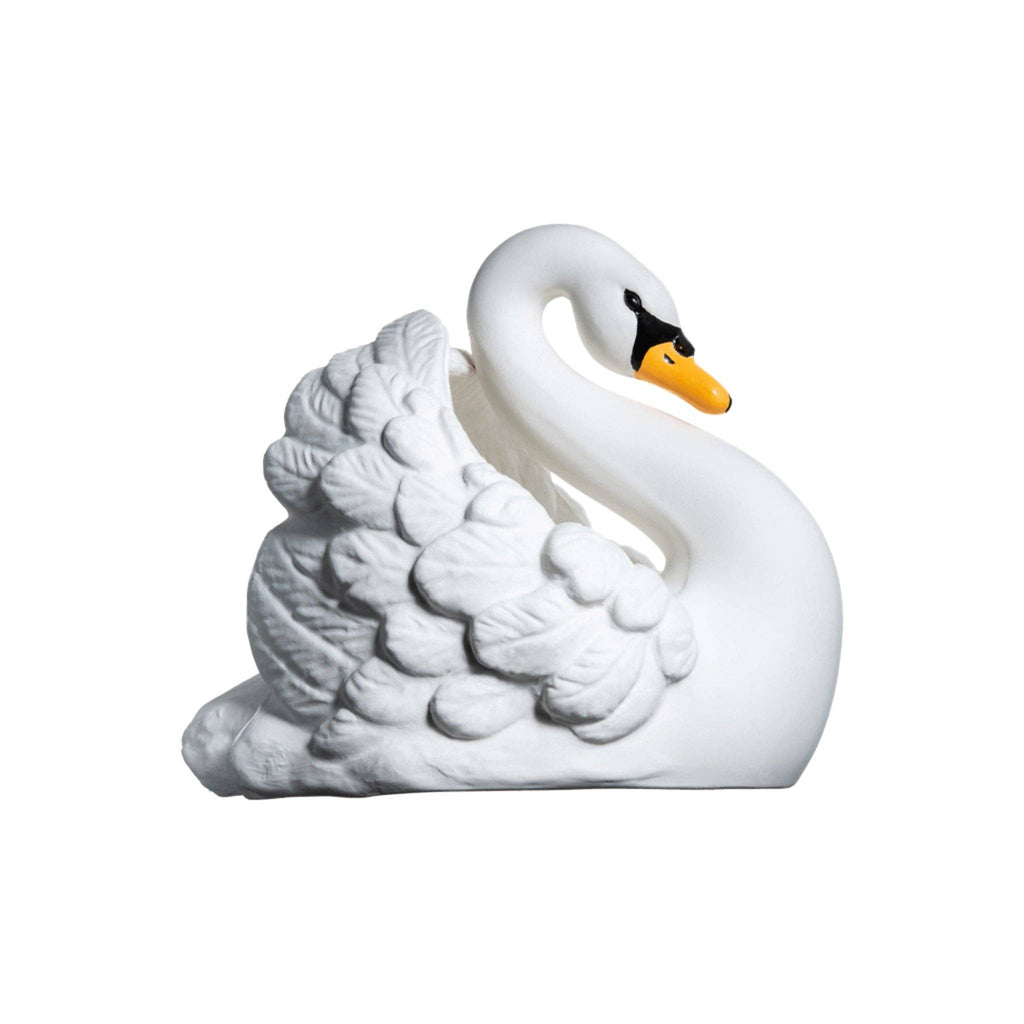 Natural rubber Bathtoy Swan - White | Small