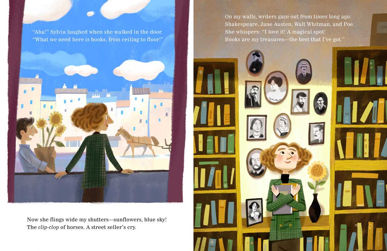 Sylvia's Bookshop by Robert Burleigh