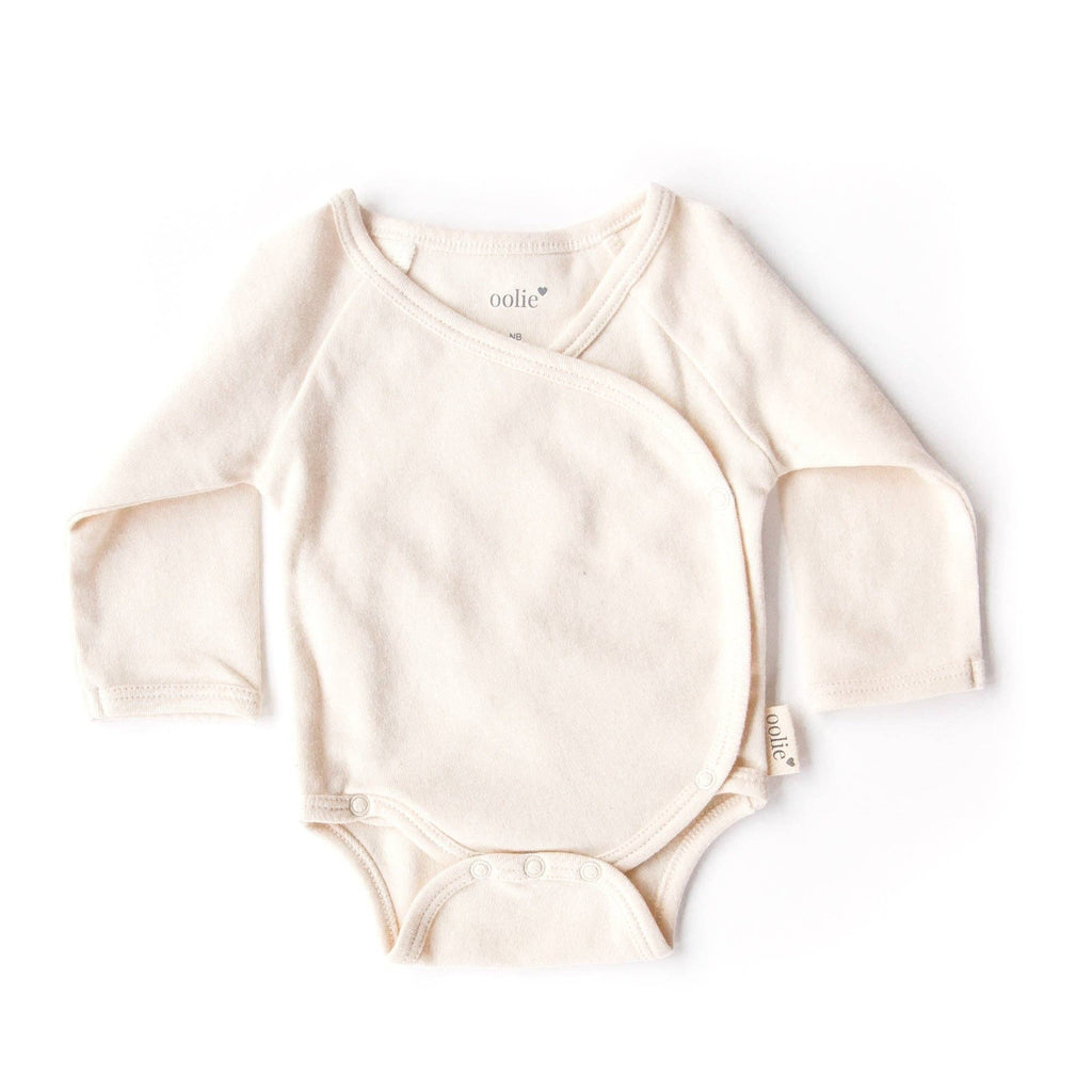Organic Baby Bodysuit - Natural