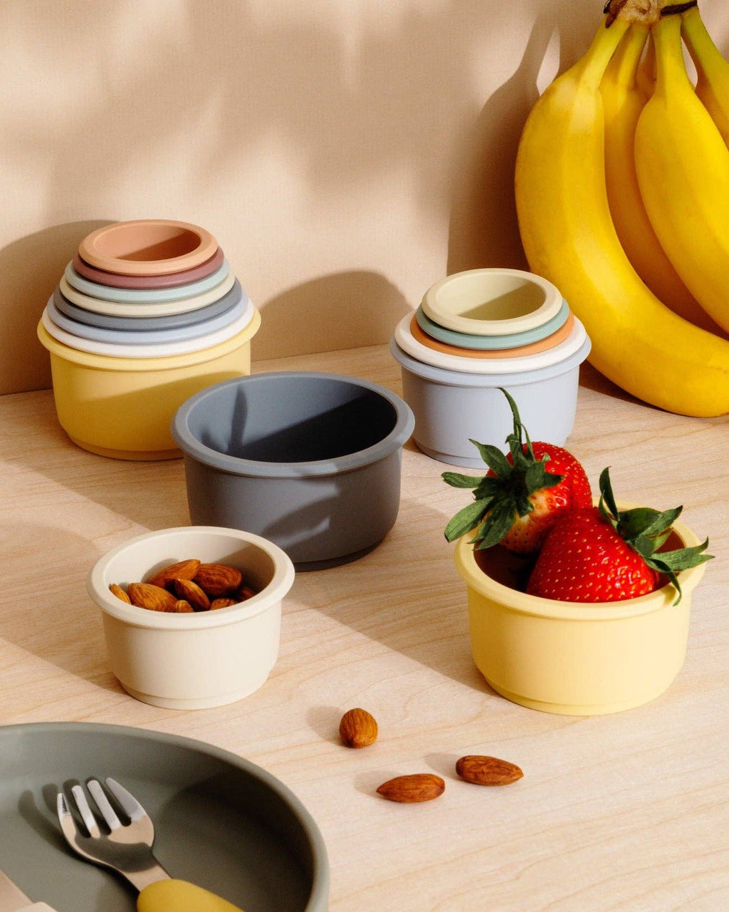 Stacking Cups - Honey