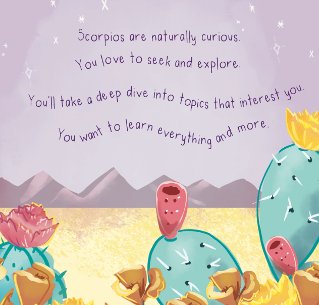 Scorpio Zodiac Baby Book