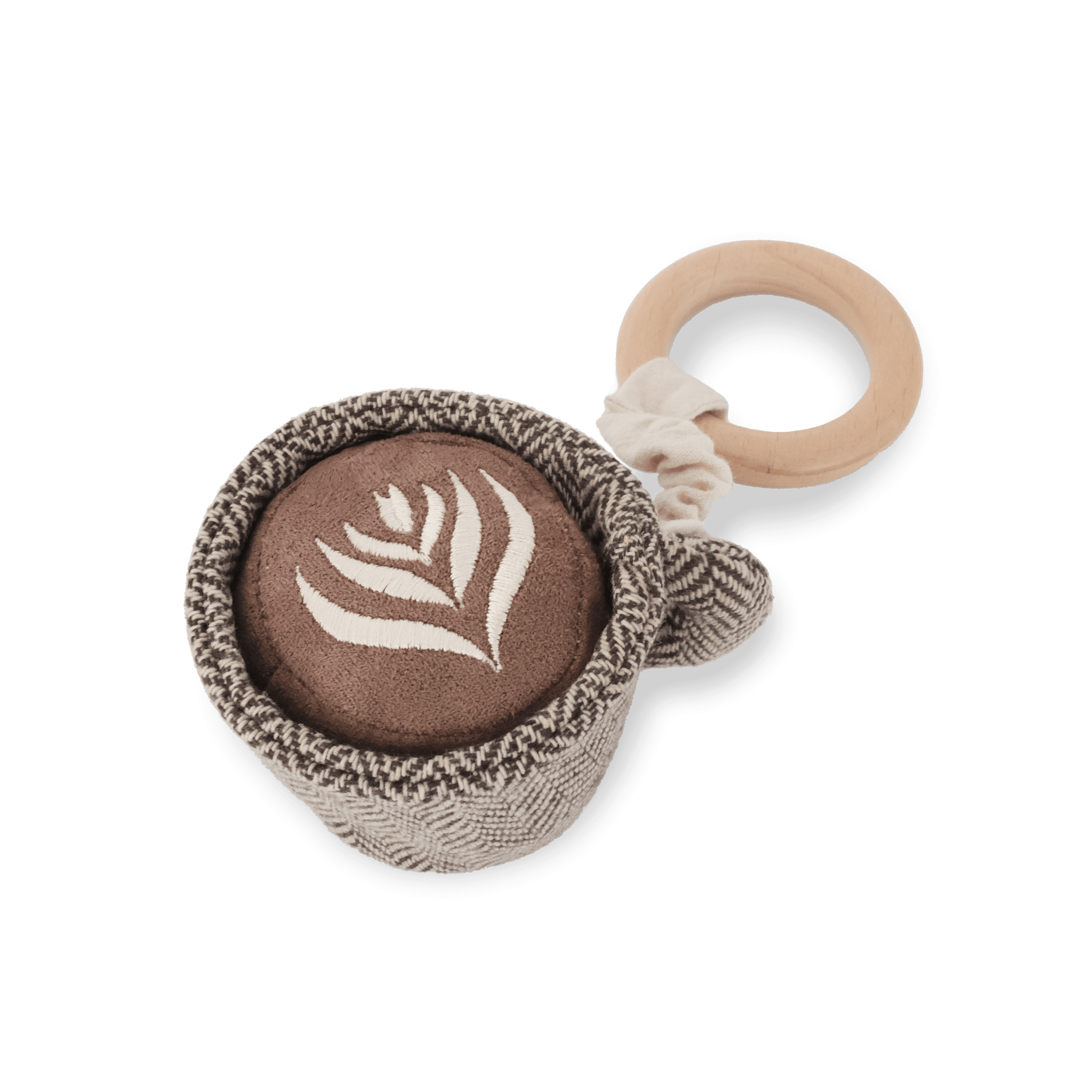 Latte Handheld Rattle